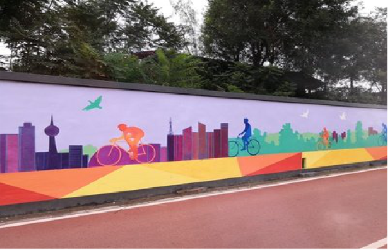 张家港墙体彩绘-围墙