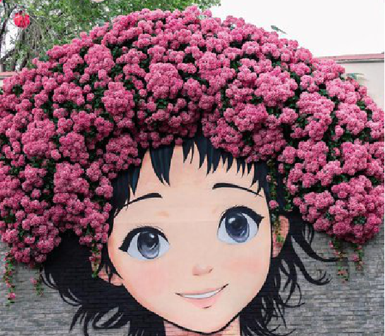 张家港墙体彩绘-网红墙打卡