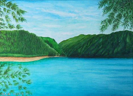 张家港在墙绘中，如何绘画绿水青山？