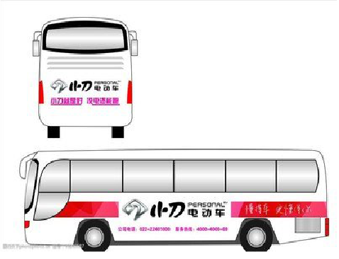 张家港公交车身贴如何完美贴合？