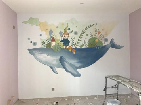 张家港手绘墙的特点及优势。